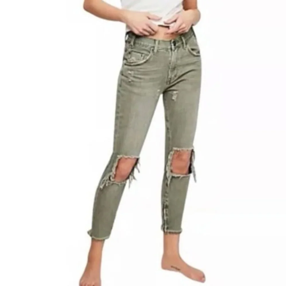 One X One Teaspoon Freebird High WaistRigid Skinny Jeans
